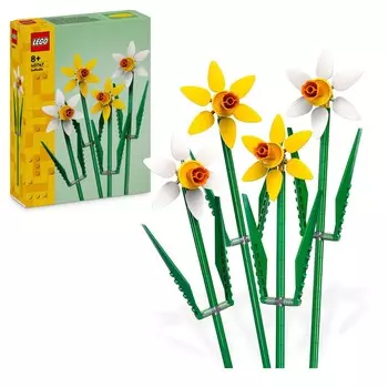 LEGO Iconic, блоки, Нарциссы, 40747
