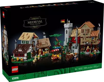 LEGO ICONS (10332) Средневековая городская площадь