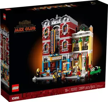 LEGO Icons, кирпичи, Джаз-клуб, 10312