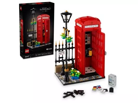 LEGO IDEAS 21347 Телефонная будка «Красный Лондон»
