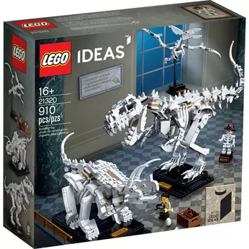 LEGO Ideas, блоки Скелеты динозавров, 21320