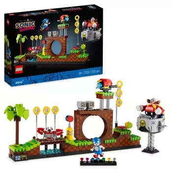 LEGO Ideas, блоки, Sonic The Hedgehog Green Hill Zon, 21331