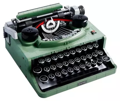 LEGO Ideas, Кубики пишущей машинки, 21327