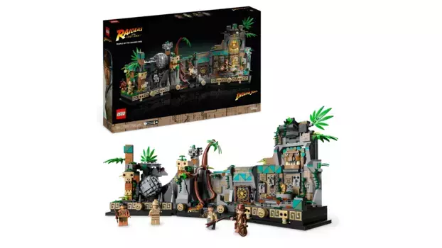 Lego Индиана Джонс Храм Золотого Идола