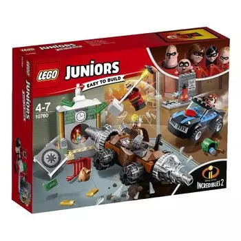 LEGO Juniors, блоки, Ограбление банка Лопатой, 10760