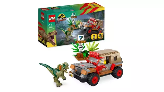 Lego Jurassic Park Засада дилофозавра