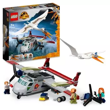 LEGO Jurassic World, блоки, кирпичи, Кекалкоатль: засада с самолетом, 76947