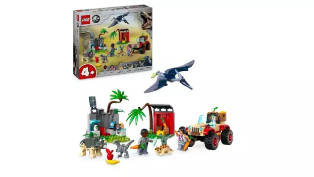 Lego Jurassic World Центр спасения детенышей динозавров