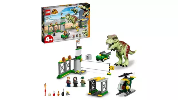 Lego Jurassic World Игрушка-динозавр T Rex Breakout
