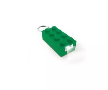 LEGO LED KEY LIGHT, прямоугольный брелок в форме кубика