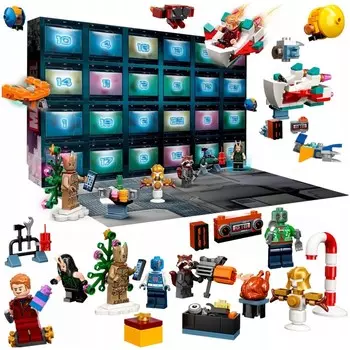 Lego Marvel Advent Календарь Рождественский, Ограниченный Выпуск, 268 Шт.