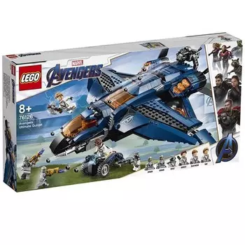 LEGO Marvel, Avengers, блоки Avengers' Super Quinjet, 76126
