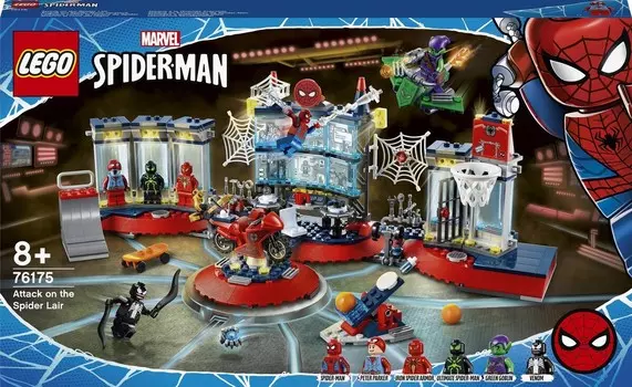 LEGO Marvel, блоки «Атака на убежище Человека-паука», 76175