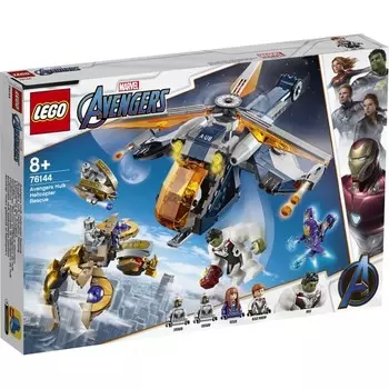 LEGO Marvel, блоки, Avengers Hulk's Helicopter Fall 76144