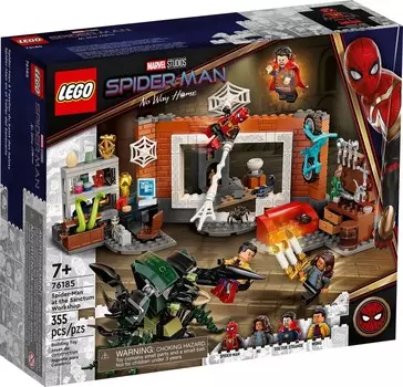 LEGO Marvel, блоки, Человек-паук, Человек-паук в мастерской в Санктуме, 76185