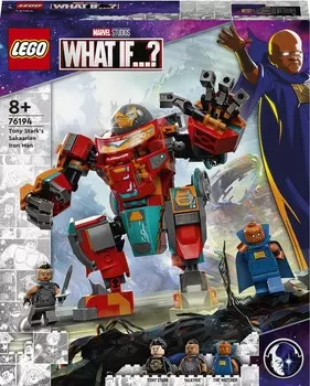 LEGO Marvel, блоки, Что если?, Сакаарианский Железный Человек Тони Старка, 76194