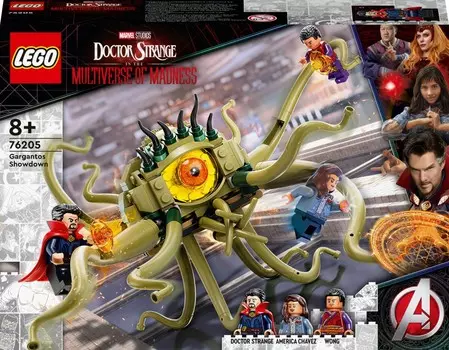 LEGO Marvel, блоки, Доктор Стрэндж, Столкновение с Гаргантос, 76205