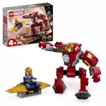 LEGO Marvel, блоки, Халкбастер, Железный Человек против. Танос, 76263