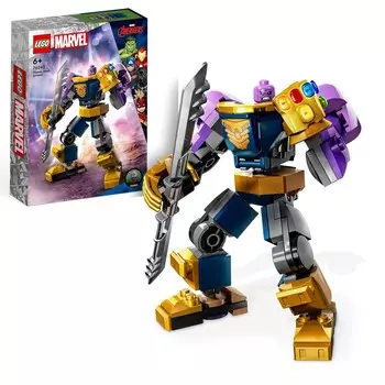 LEGO Marvel, блоки, Мстители, Механическая броня Таноса, 76242