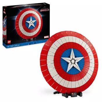 LEGO Marvel, блоки, Щит Капитана Америки, 76262