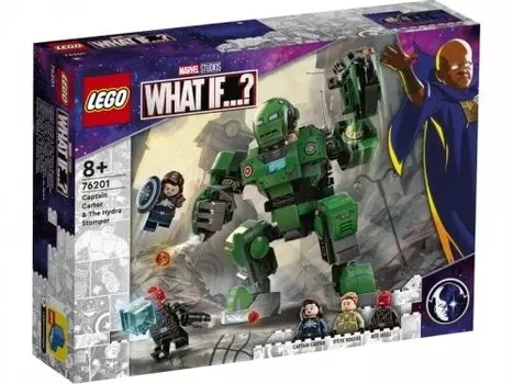LEGO Marvel, блоки, Супергерои, Капитан Картер и Разрушитель Гидры, 76201