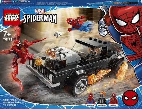 LEGO Marvel, Человек-паук, блоки «Человек-паук и Призрачный гонщик против Карнажа», 76173