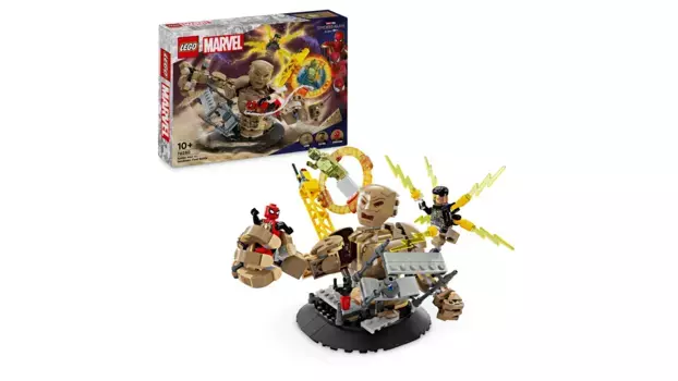 Lego Marvel Человек-паук против Песочного человека: Разборки, игрушка-супергерой