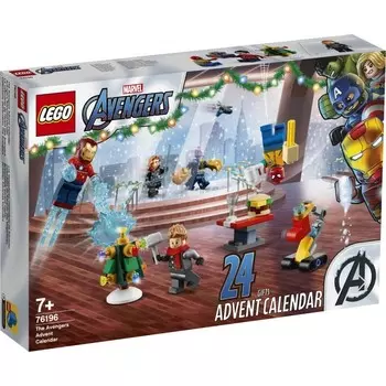 LEGO Marvel, кубики, Мстители, Avengers Advent Calendar, 76196