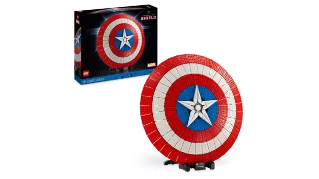 Lego Marvel Щит Капитана Америки, набор моделей Мстителей