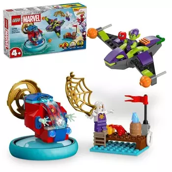 LEGO Marvel Spidey, блоки, Паук против Зелёного Гоблина, 10793