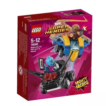 LEGO Marvel, Супергерои, Звездный Лорд против кирпичей Туманность, 76090