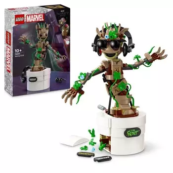LEGO Marvel, Танцующий Грут, кубики, 76297
