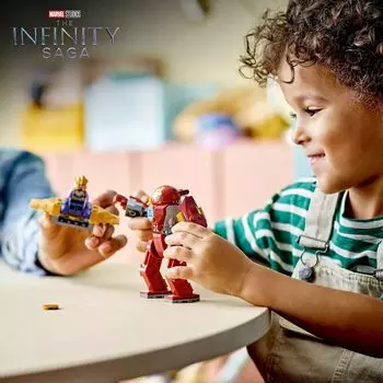 LEGO Marvel Железный Человек Халкбастер против Таноса Набор игрушек 76263 (66 деталей) LEGO