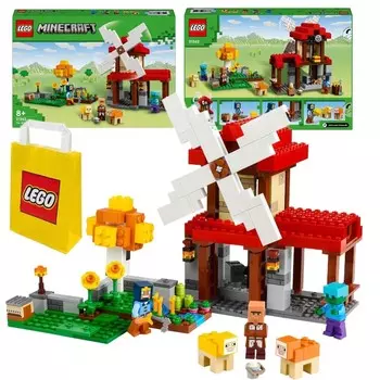 LEGO Minecraft 21262 Ферма с ветряными мельницами