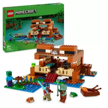 LEGO Minecraft, блоки, Домик-лягушка, 21256