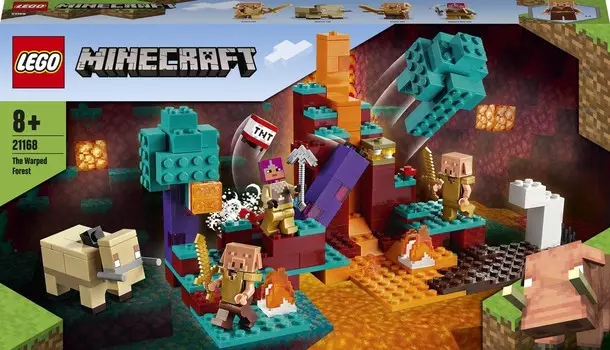LEGO Minecraft, Блоки «Коррумпированный лес», 21168