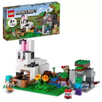 LEGO Minecraft, блоки, Кроличья ферма, 21181