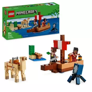 LEGO Minecraft, блоки, Круиз на пиратском корабле, 21259