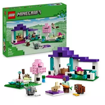 LEGO Minecraft, блоки, Приют для животных, 21253