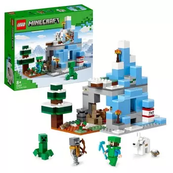 LEGO Minecraft, блоки, Снежные вершины, 21243
