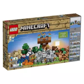 LEGO Minecraft, Блоки Творческая мастерская 2.0, 21135