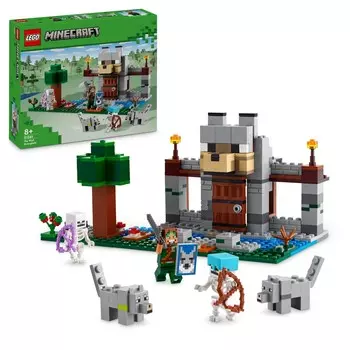 LEGO Minecraft, блоки, Волчья крепость, 21261