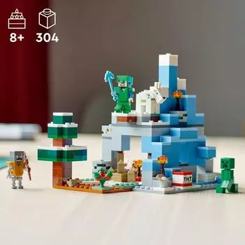 LEGO Minecraft The Frozen Peaks 21243 Набор строительных игрушек LEGO
