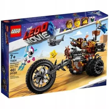 LEGO Movie 2, блоки «Трёхколесный велосипед Металлоборода», 70834