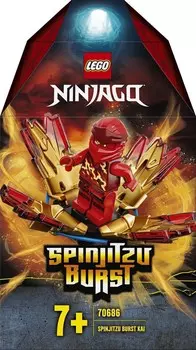 LEGO Ninjago, блоки «Взрыв Кружитцу — Кай», 70686