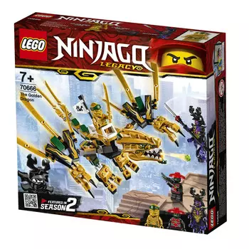 LEGO Ninjago, блоки Золотого Дракона, 70666