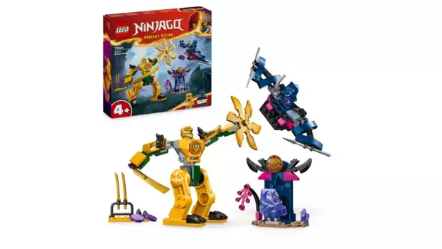 Lego NINJAGO Боевой мех Арина, игрушка ниндзя с фигурками героев