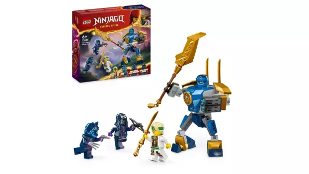 Lego NINJAGO Джей Боевой Мех, игрушка ниндзя с фигурками