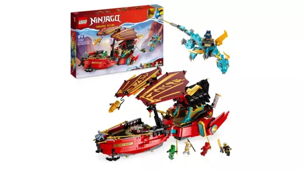 Lego NINJAGO Планер ниндзя в гонке на время