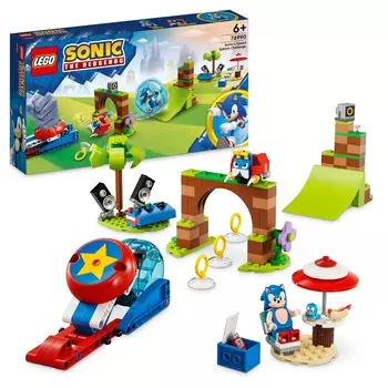 LEGO Sonic the Hedgehog, блоки, Sonic — Speeding Ball Challenge, 76990